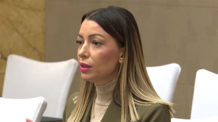 Адријана Месаровић (ФОТО ТАНЈУГ/СКРИНШОТ)