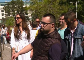 Obilazak Vrta dobre nade (Videoisečak/Tanjug)