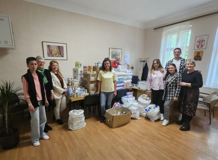 Хумани гест Удружења „Витезови осмеха“ – донација Центру за социјални рад у Оџацима