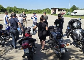 ОДРЖАН ТРЕНИНГ БЕЗБЕДНЕ ВОЖЊЕ ЗА МОТОЦИКЛИСТЕ И МОПЕДИСТЕ У ОЏАЦИМА