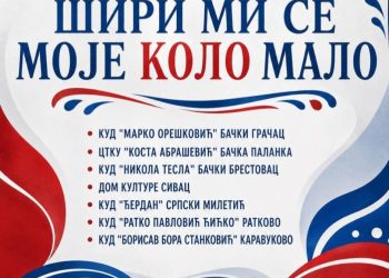 Дечији фестивал фолклора „Шири ми се моје коло мало“ у Бачком Грачацу